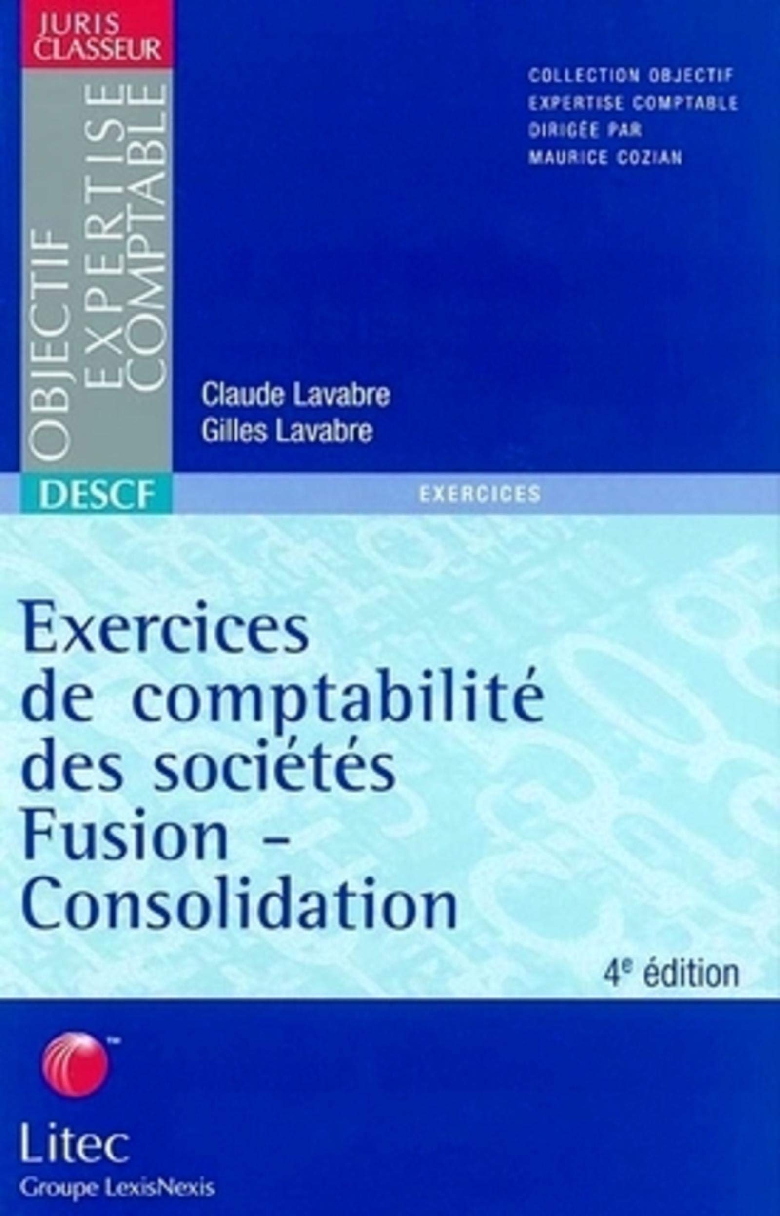Exercices de comptabilité des sociétés : Fusion-consolidation 2002 (ancienne édition) book