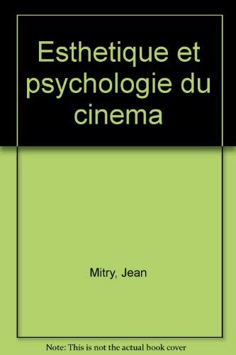 Esthétique et psychologie du cinéma Books