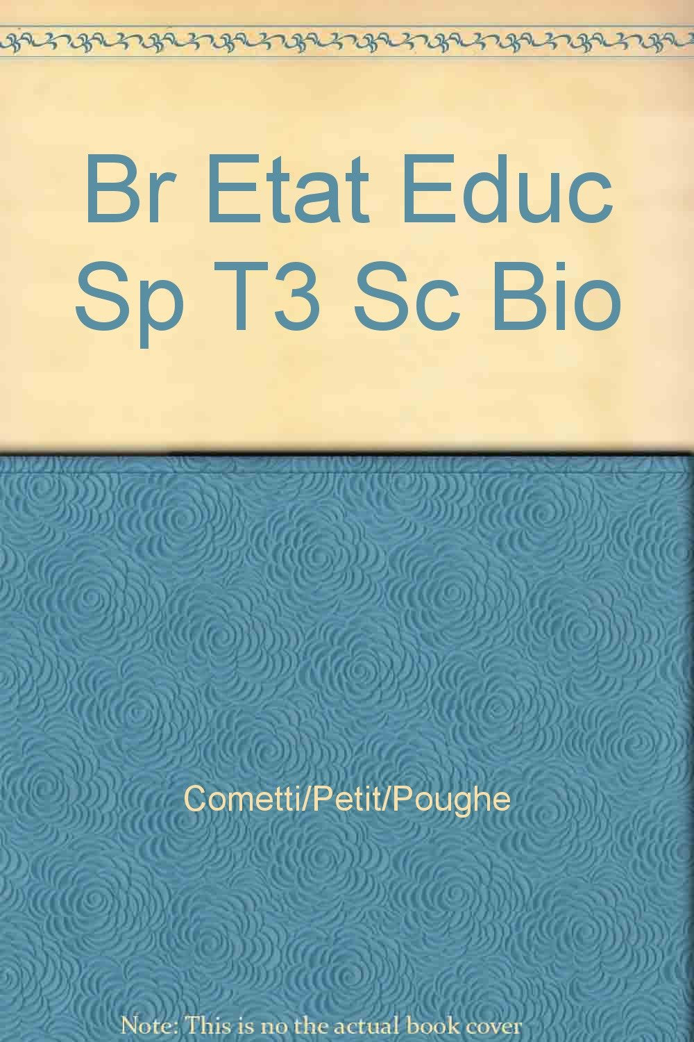 Brevet d'Etat d'éducateur sportif : 1er et 2e degré. Vol. 3. Sciences biologiques Books