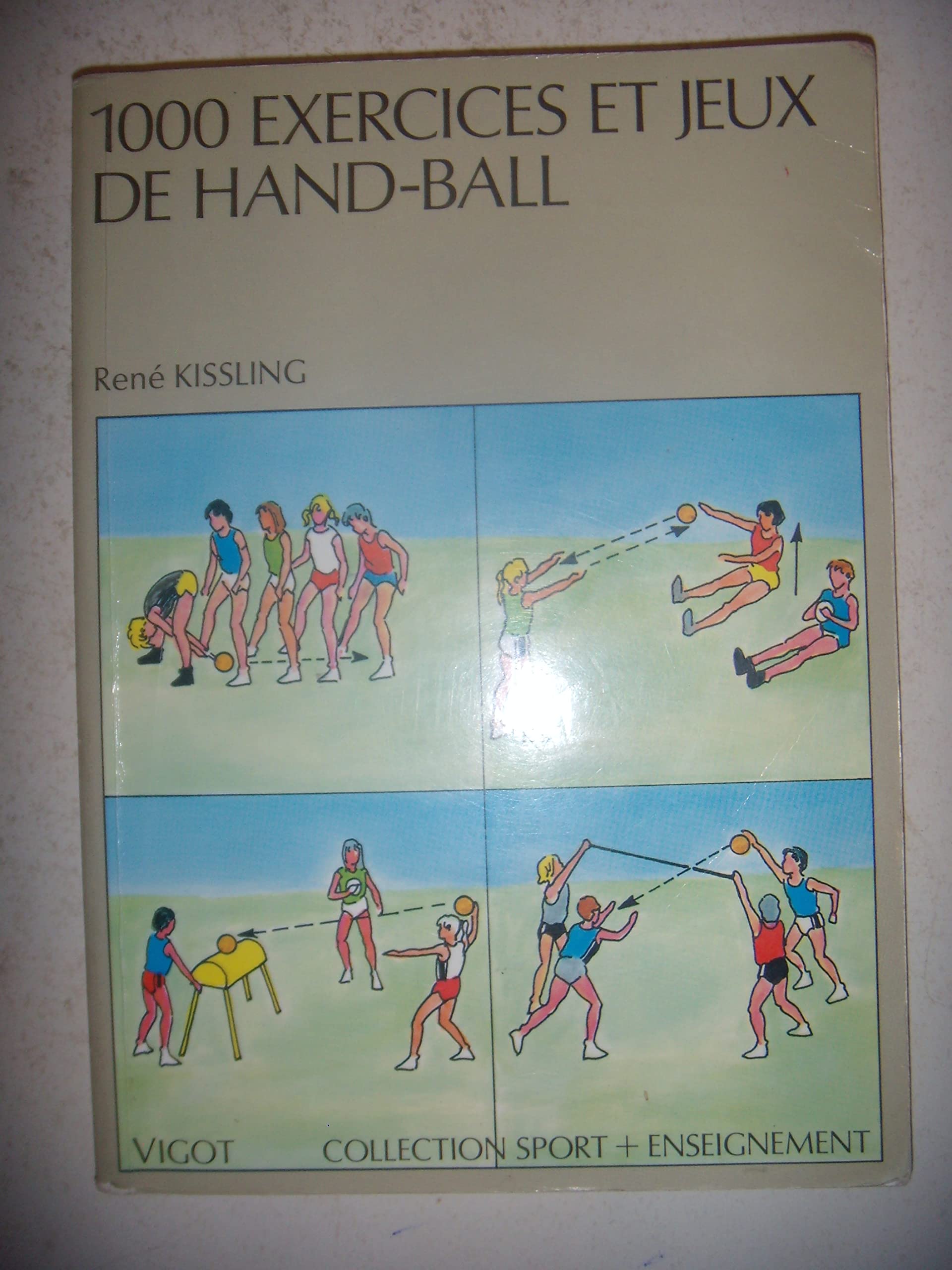 1000 exercices et jeux de hand-ball book