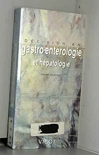 Décision en gastro-entérologie et hépatologie Books
