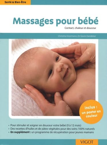 Massages pour bébé: Contact, chaleur et douceur book