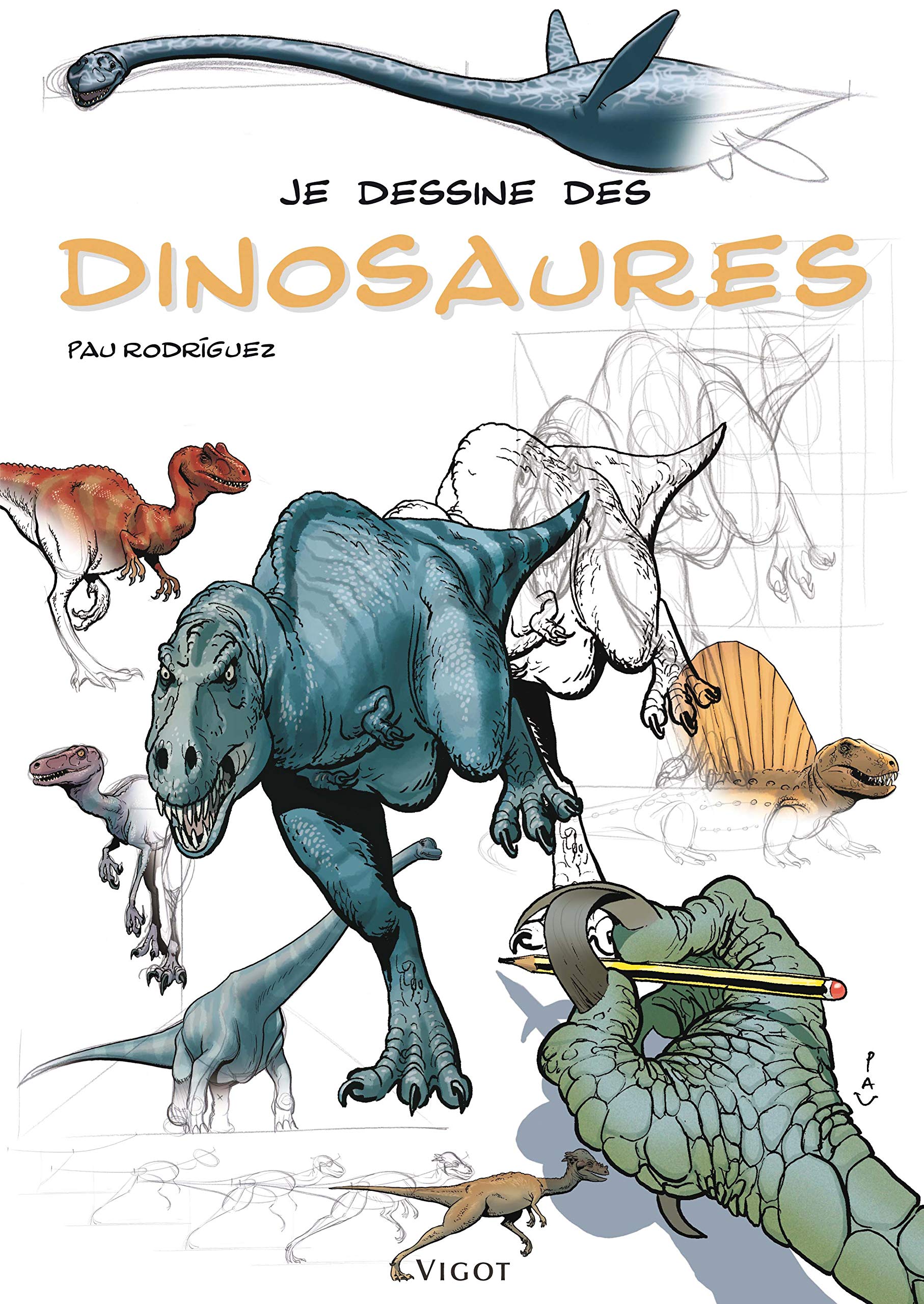 Je dessine des dinosaures book