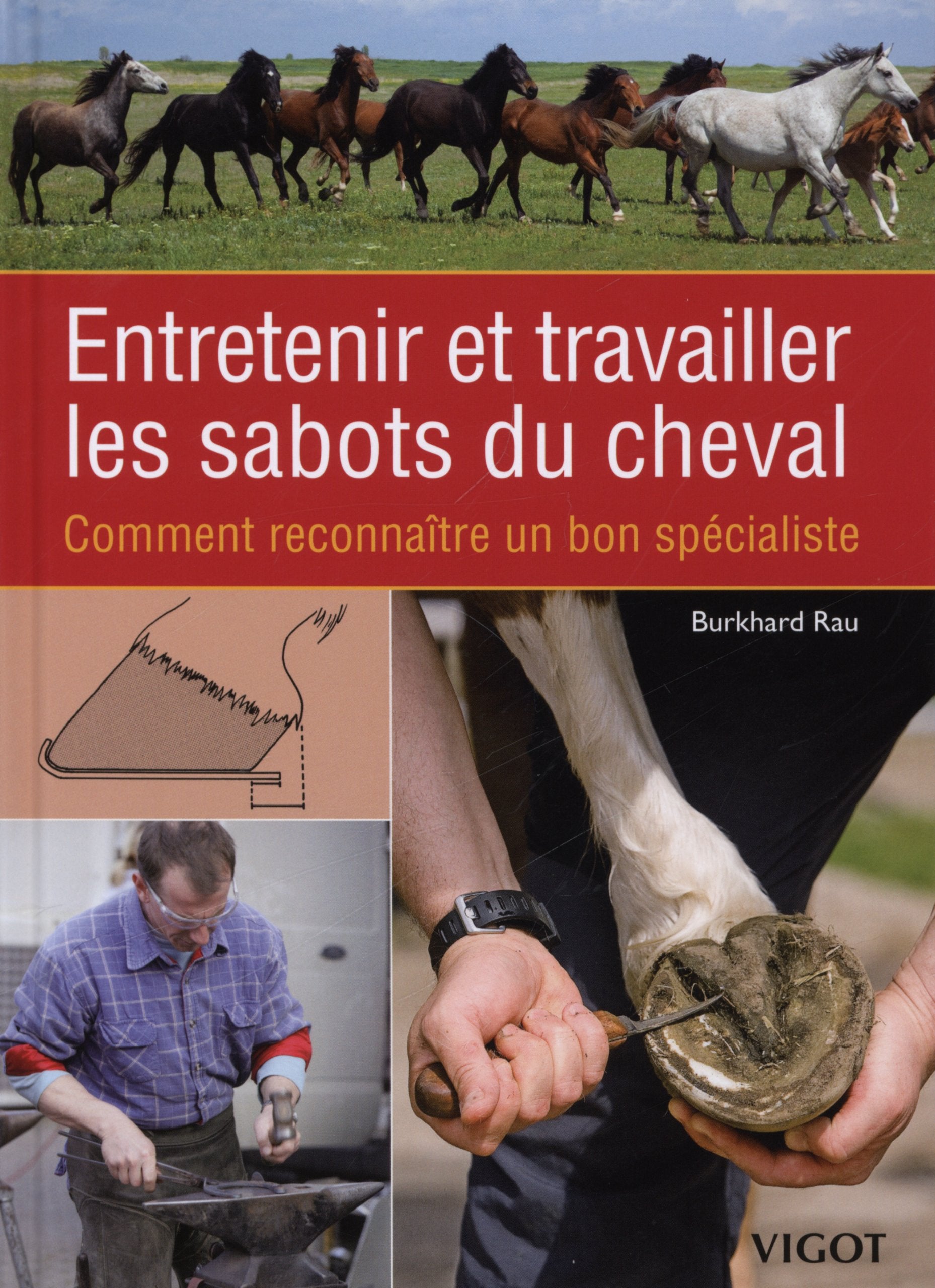 Entretenir et travailler les sabots du cheval (0000) book