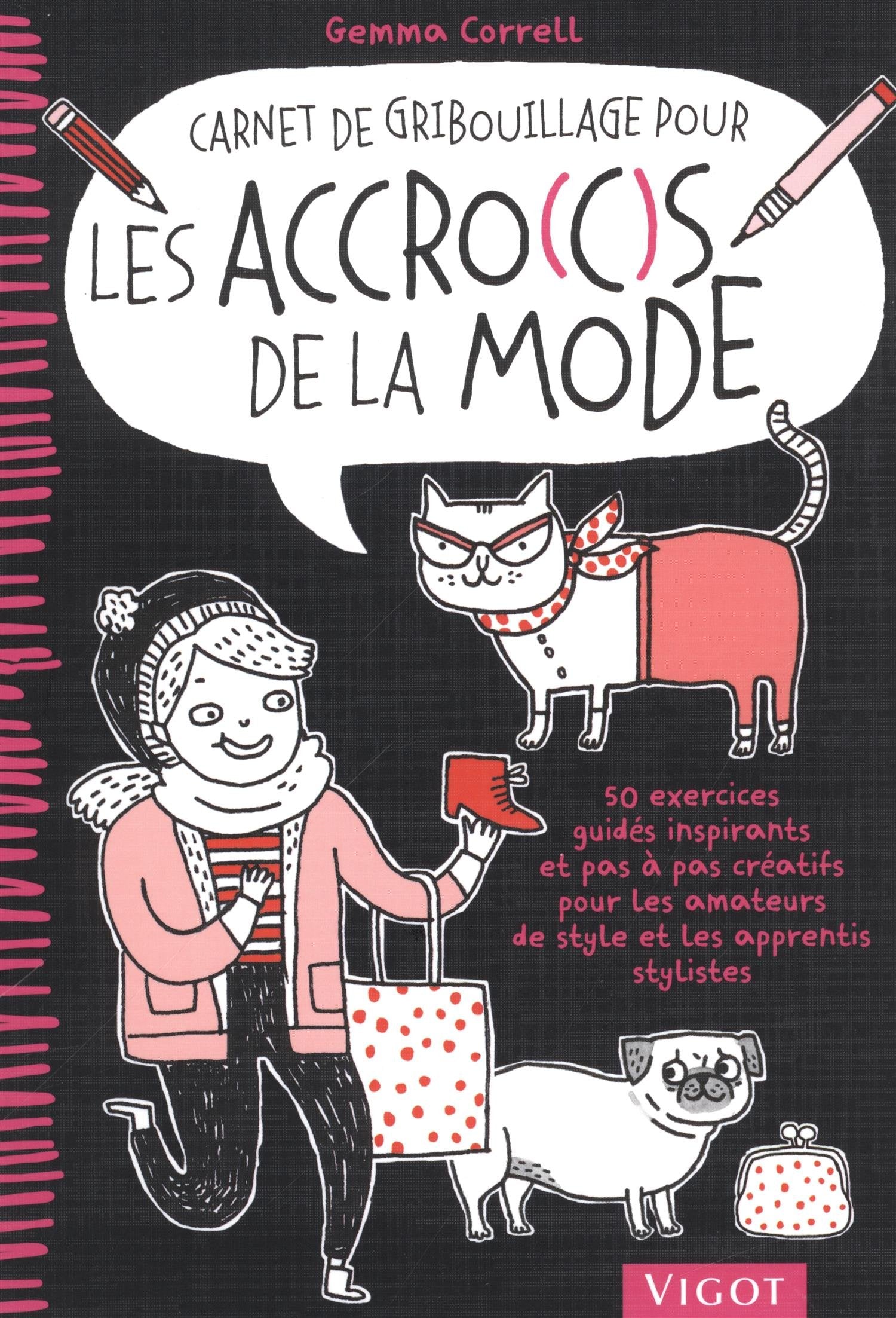 Carnet de gribouillage pour les accro(c)s de la mode Hobbies & Crafts