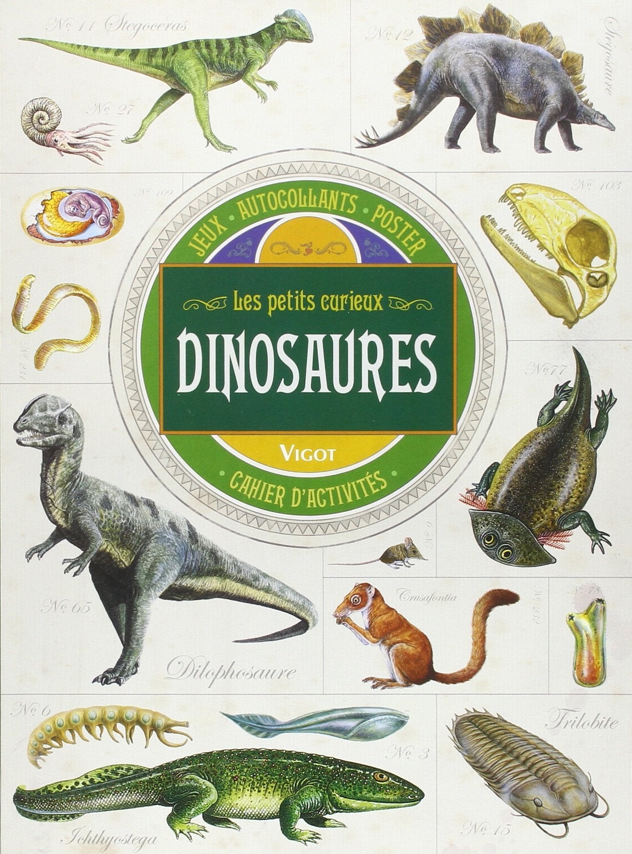 Dinosaures - Cahier d'activités book