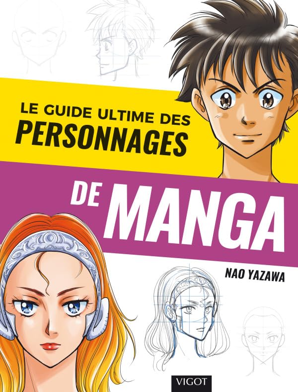 Le guide ultime des personnages de manga book