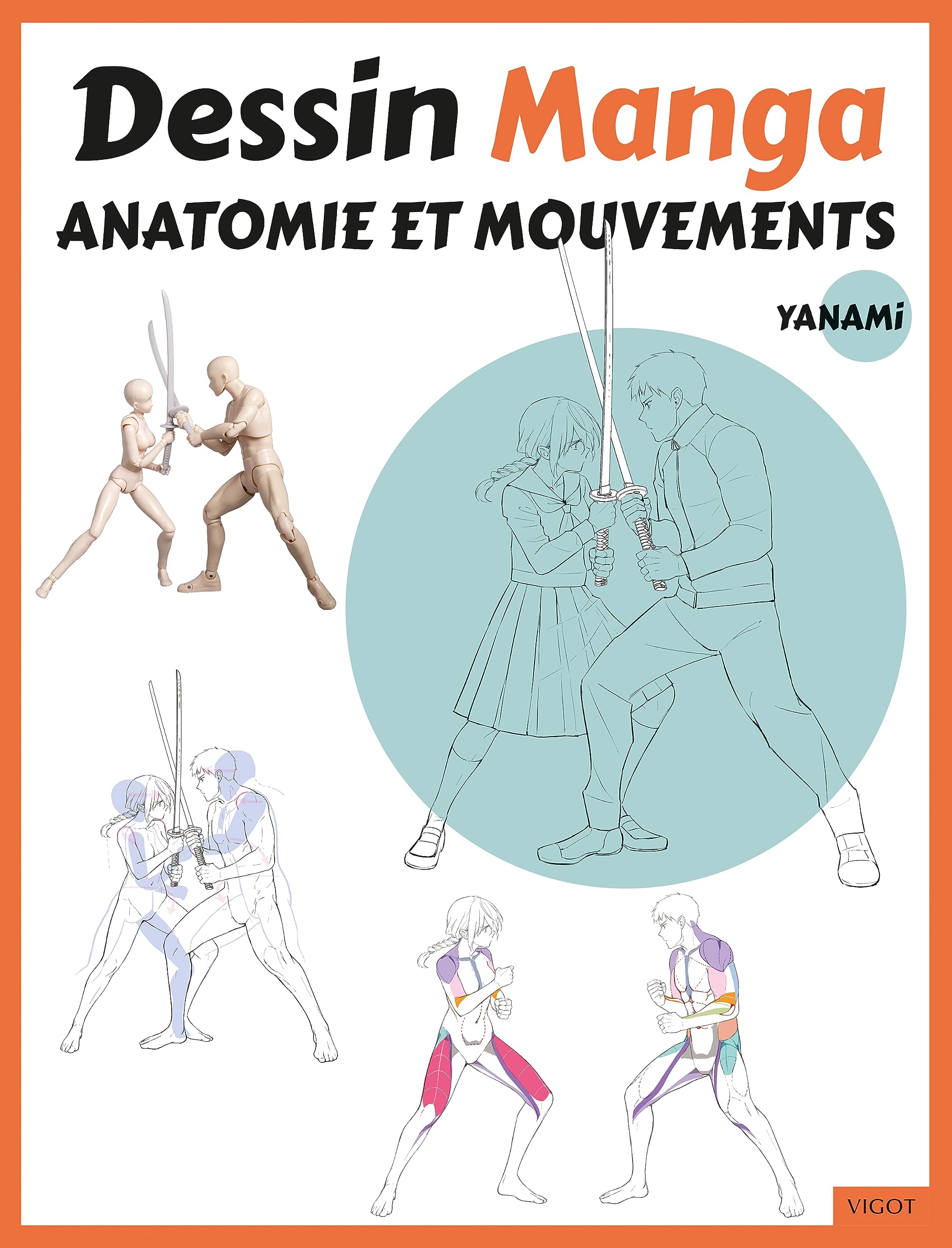 Dessin Manga : Anatomie et mouvements book
