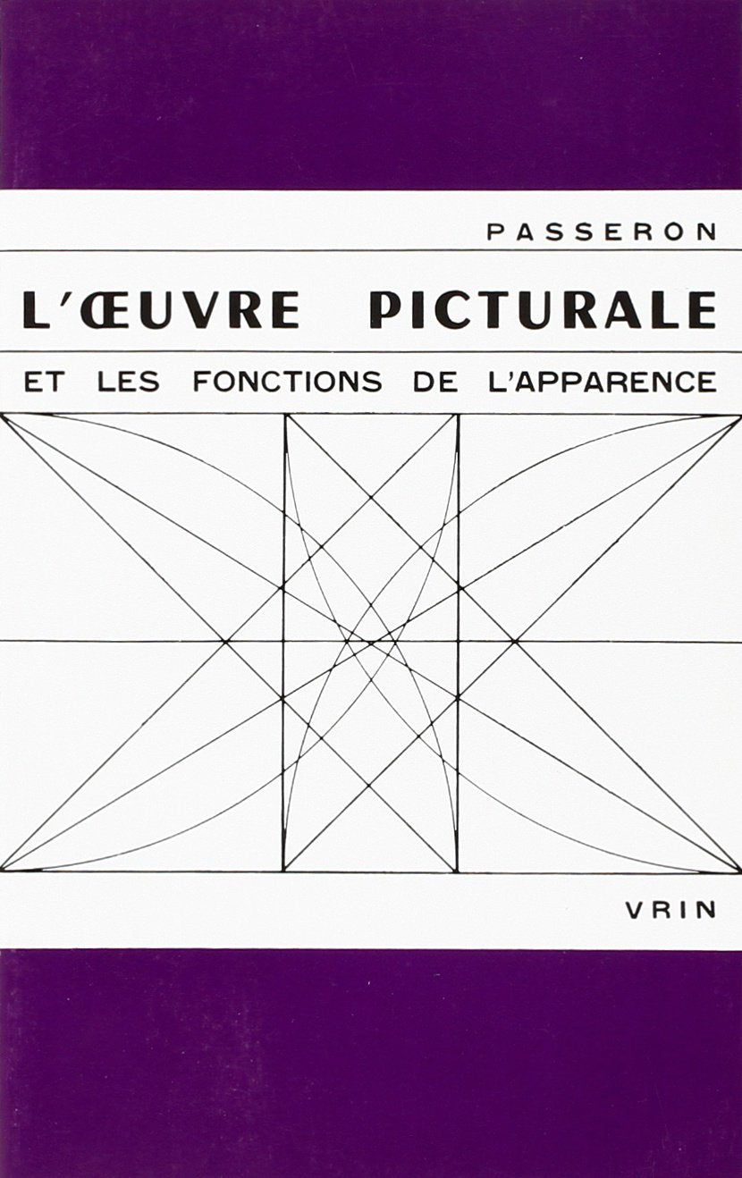 L'Oeuvre picturale et les fonctions de l'apparence Philosophy