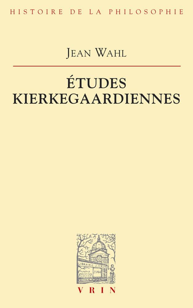 Etudes kierkegaardiennes book