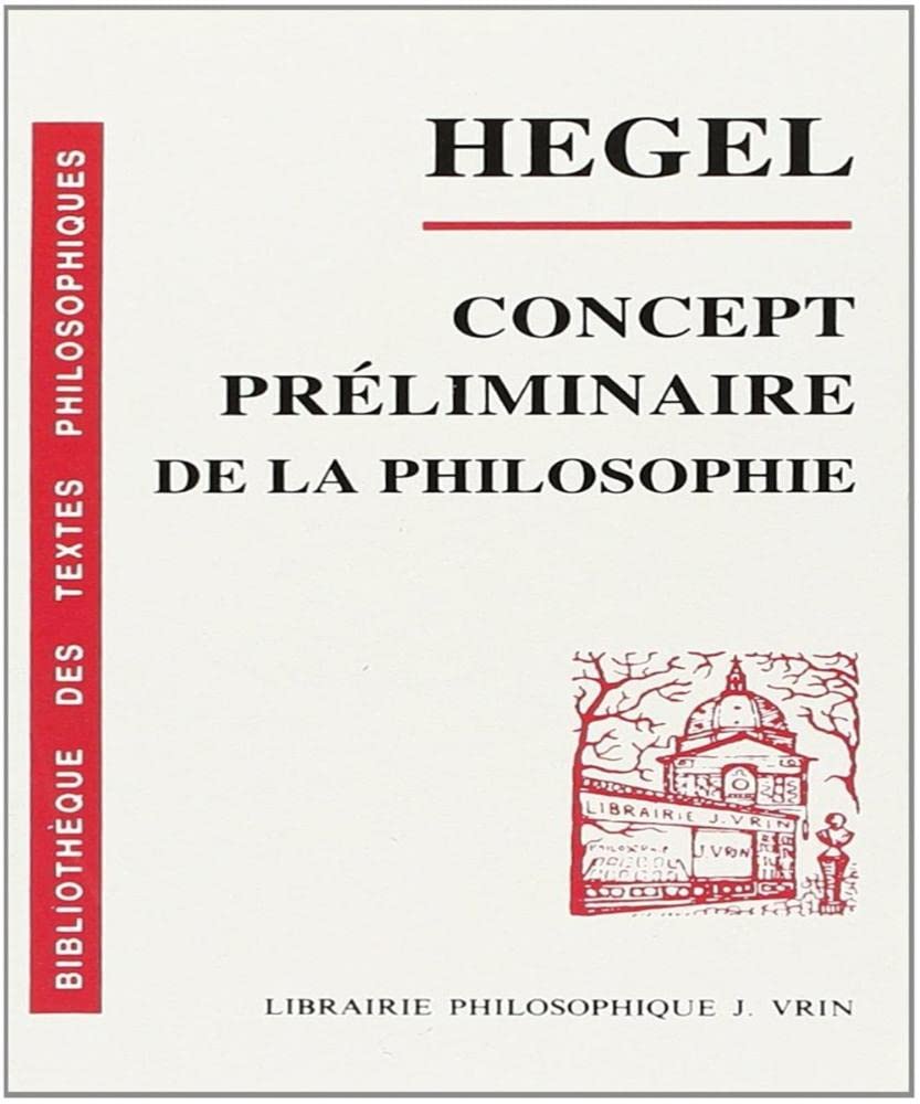 Concept préliminaire de la philosophie Philosophy