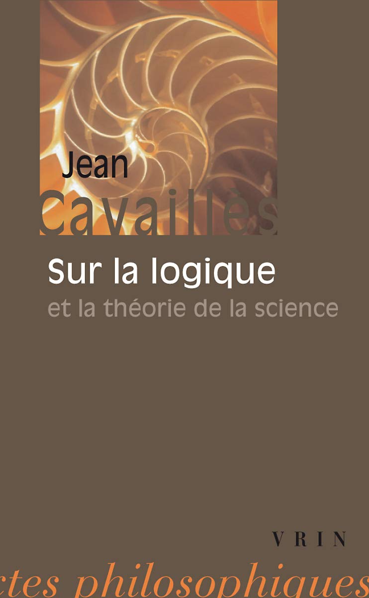 Sur la logique et la théorie de la science Philosophy