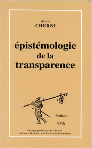 Epistémologie de la transparence : sur l'embryologie de A. von Haller book