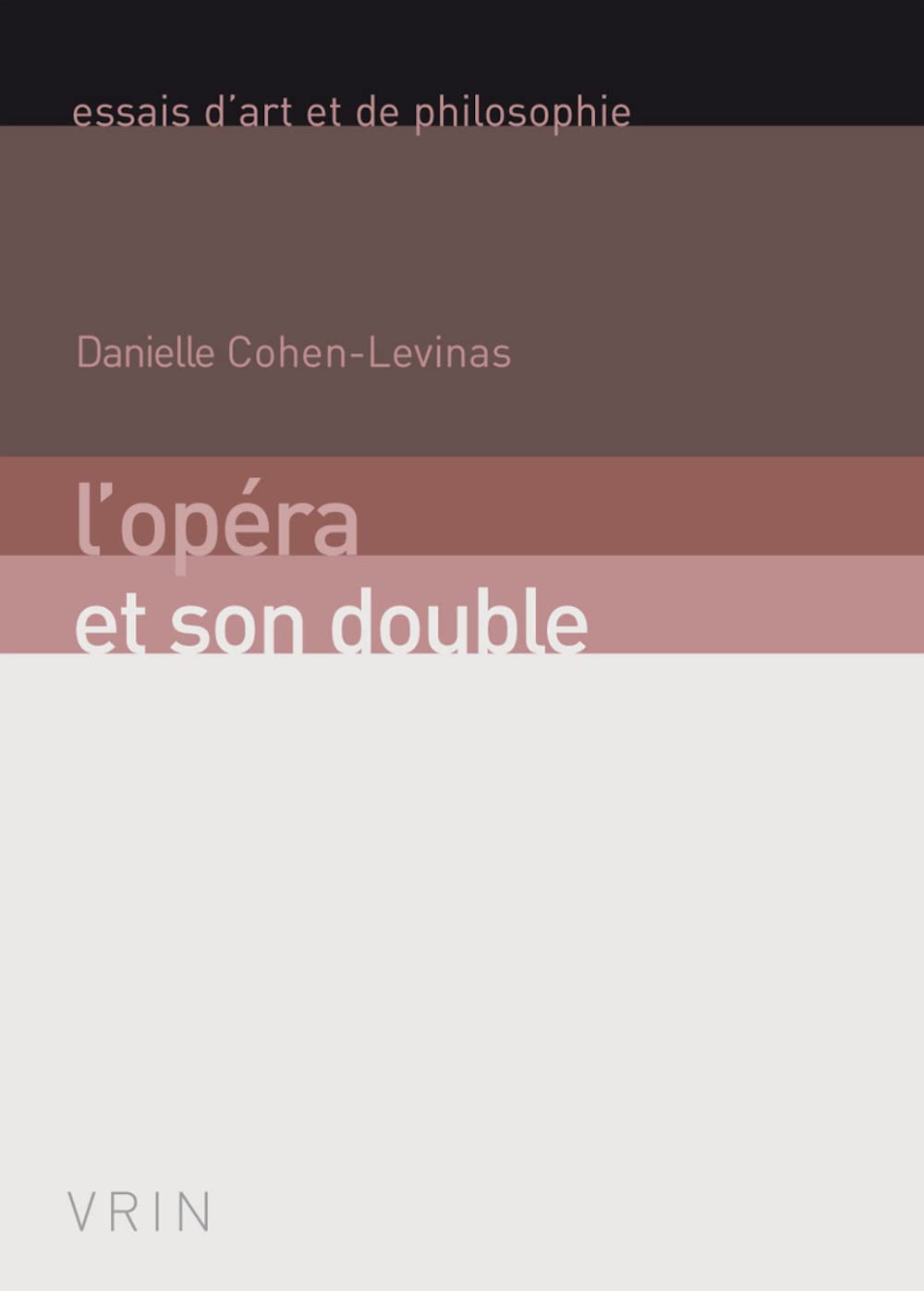 L'Opera Et Son Double (Essais d'art et de philosophie) Philosophy