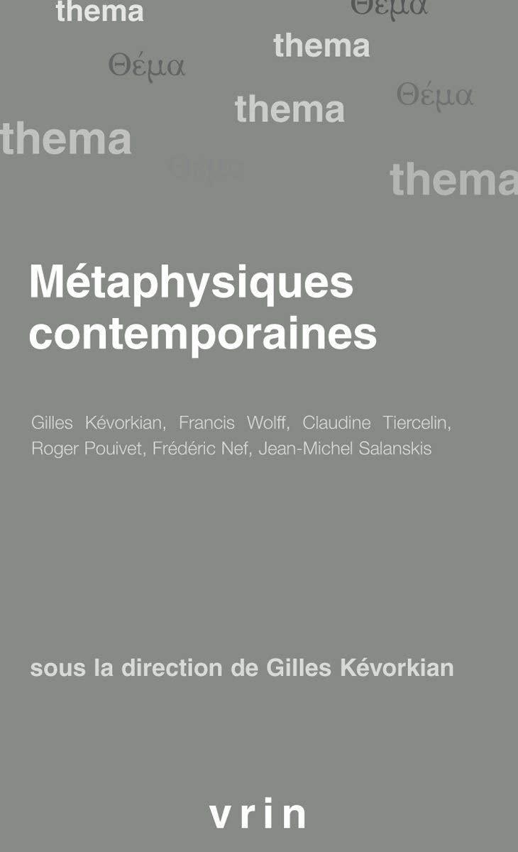 Metaphysiques Contemporaines (Thema) Philosophy