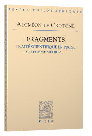 Fragments : traité scientifique en prose ou poème médical ? book
