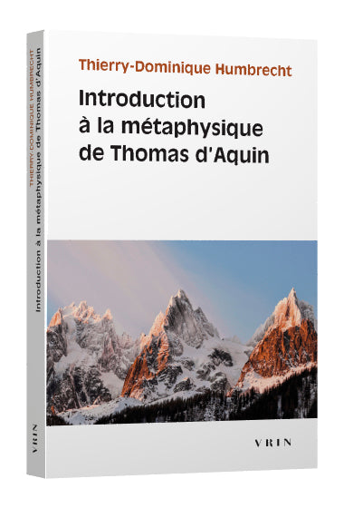 Introduction à la métaphysique de Thomas d'Aquin book