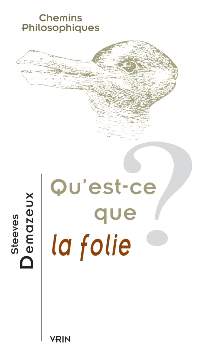 Qu'est-ce Que La Folie (Chemins Philosophiques) Philosophy