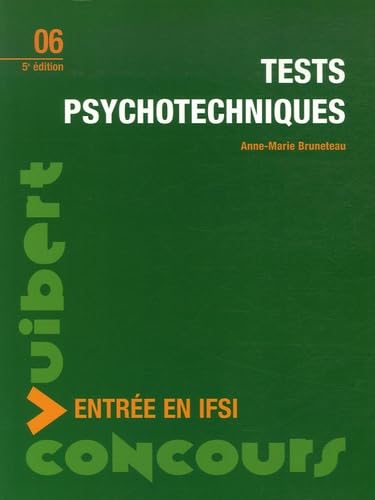 Tests psychotechniques: Entrée en IFSI book