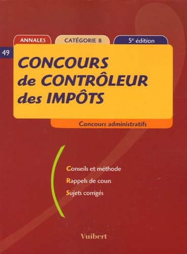 Concours de Contrôleur des impôts book