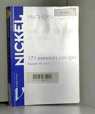 Mathematiques Derivation, Fonctions Et Courbes. 171 Exercices Corriges, Rappels De Cours Books