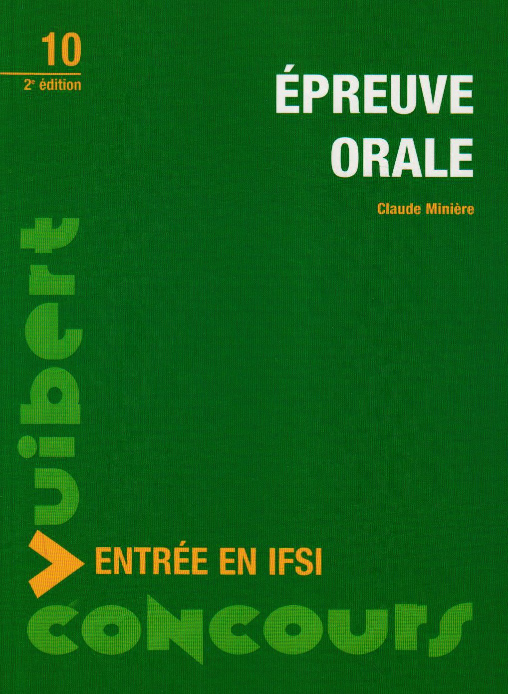 Epreuve orale entrée en IFSI book