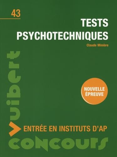 Tests psychotechniques: Entrée en instituts d'AP book