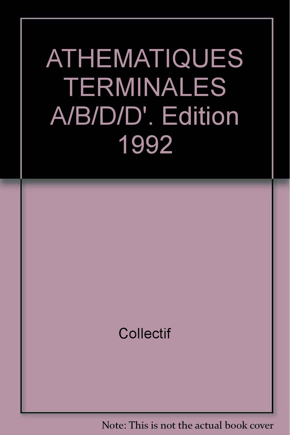 Annales du Brevet, 1992 : mathématiques book