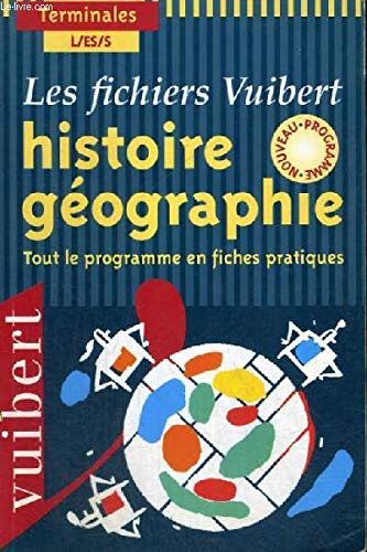 Histoire-Géographie, terminales L, ES, S. Nouveau programme book