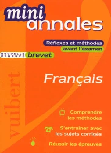 Mini-annales 2000 : Français, brevet book