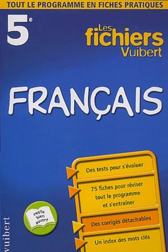 Les fichiers Vuibert : Français, 5e book