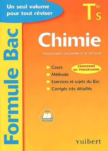 Formule Bac : Chimie, terminale S : Enseignement obligatoire et de spécialité book