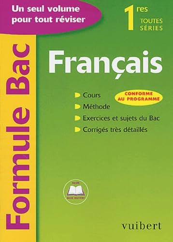 Formule Bac : Français, 1ère toutes séries book