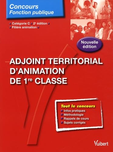 Adjoint territorial d'animation de 1re classe: Catégorie C Books