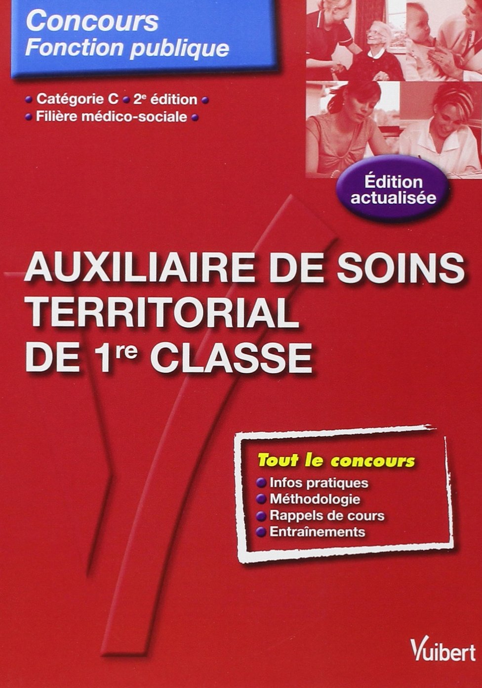 Auxiliaire de soins territorial de 1re classe book