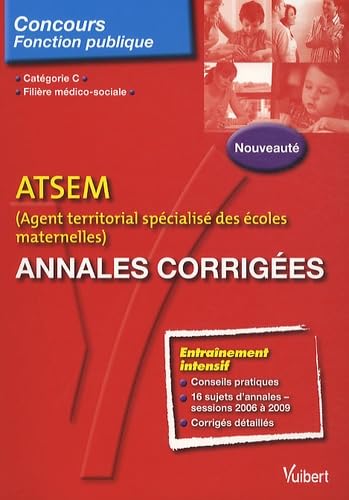 ASTEM (Agent territorial spécialisé des écoles maternelles): Annales corrigées book