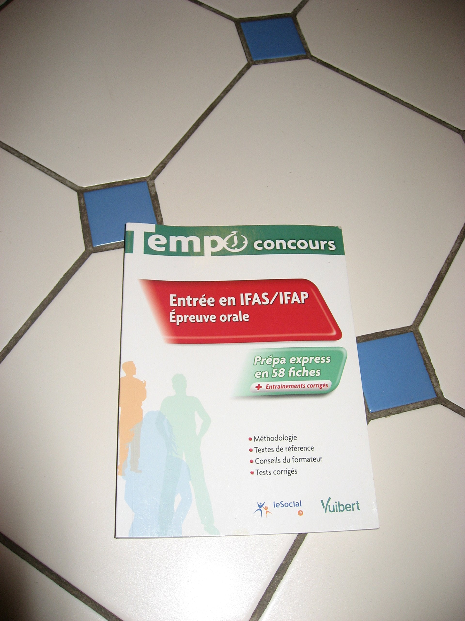 Entrée IFAS / IFAP: Epreuves orale book