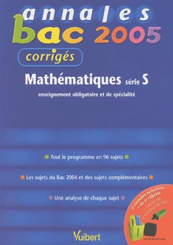 Mathématiques série S: Enseignement obligatoire et de spécialité, corrigés book