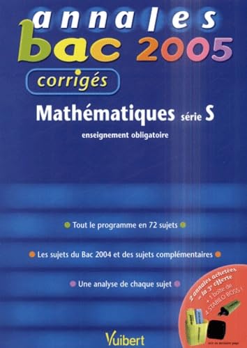 Mathématiques série S: Enseignement obligatoire, corrigés book