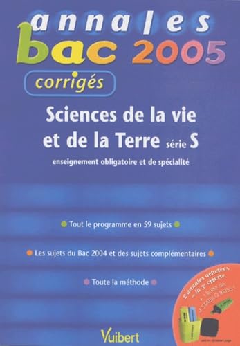 Sciences de la vie et de la Terre série S: Enseignement obligatoire et de spécialité, corrigés book