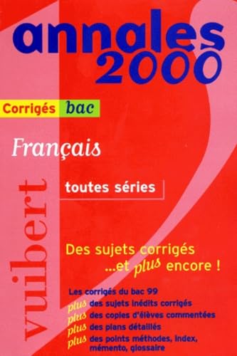Français toutes séries, numéro 33. Corrigés book
