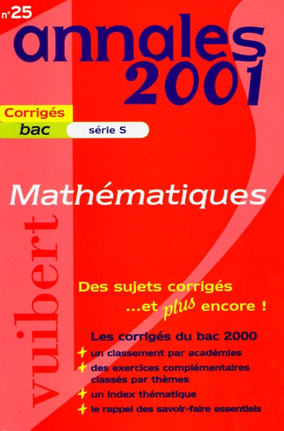 Product Image: Mathématiques : série S