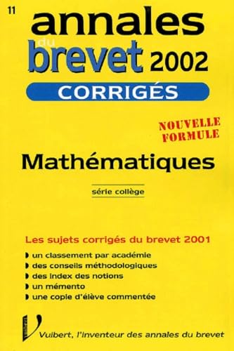 Mathematiques Serie College. Corriges 2002 book