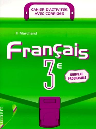 Francais 3eme. Cahier D'Activites Avec Corriges Books
