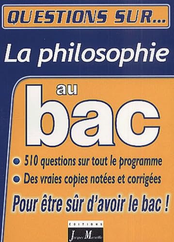La Philosophie Au Bac book