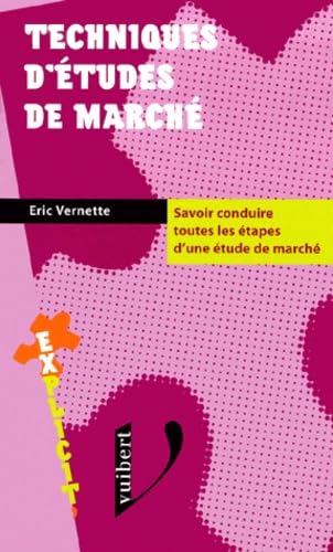 Les techniques d'études de marché Books