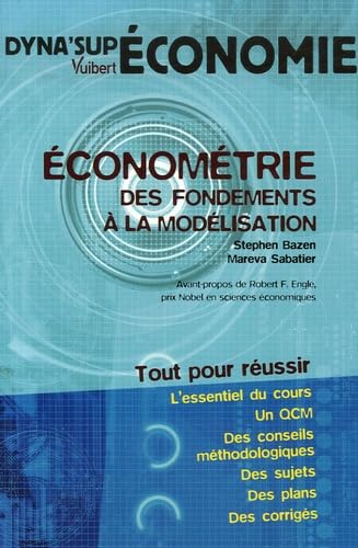 Econométrie des fondements à la modélisation Books