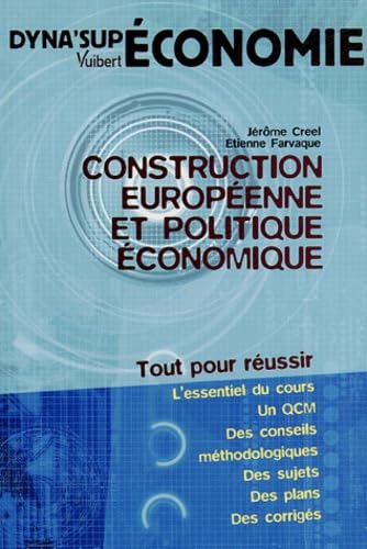 Construction européenne et politique économique book