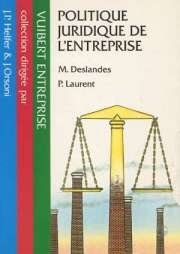 Politique juridique de l'entreprise book