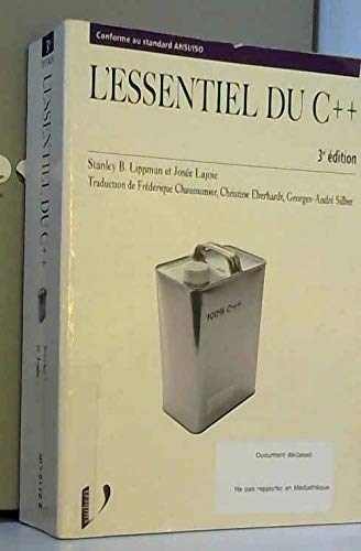 L'Essentiel Du C++. 3eme Edition Computer Science